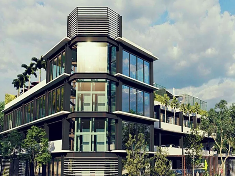 Steel Frame Building