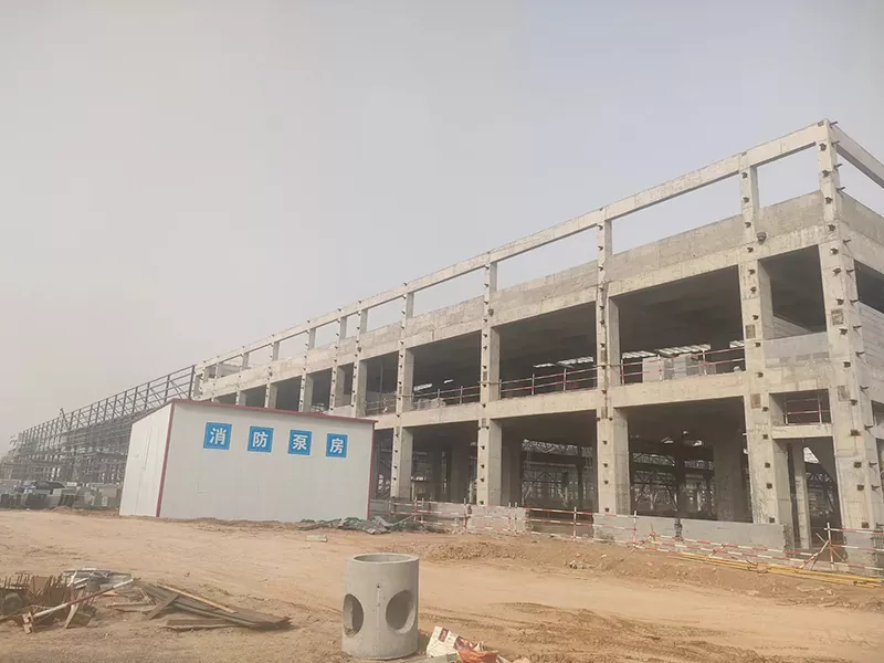 Prefab M Karfe Tsarin Gidan Ginin
